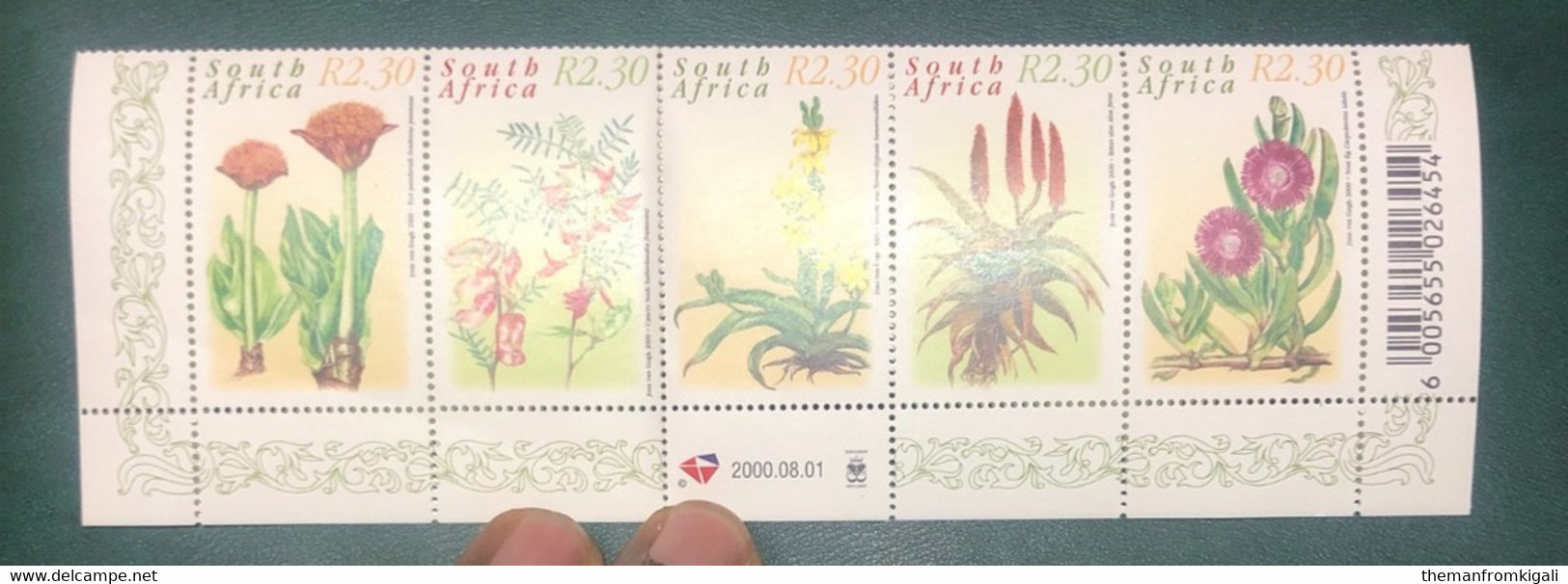 South Africa 2000 - Medecinal Plants. - Unused Stamps