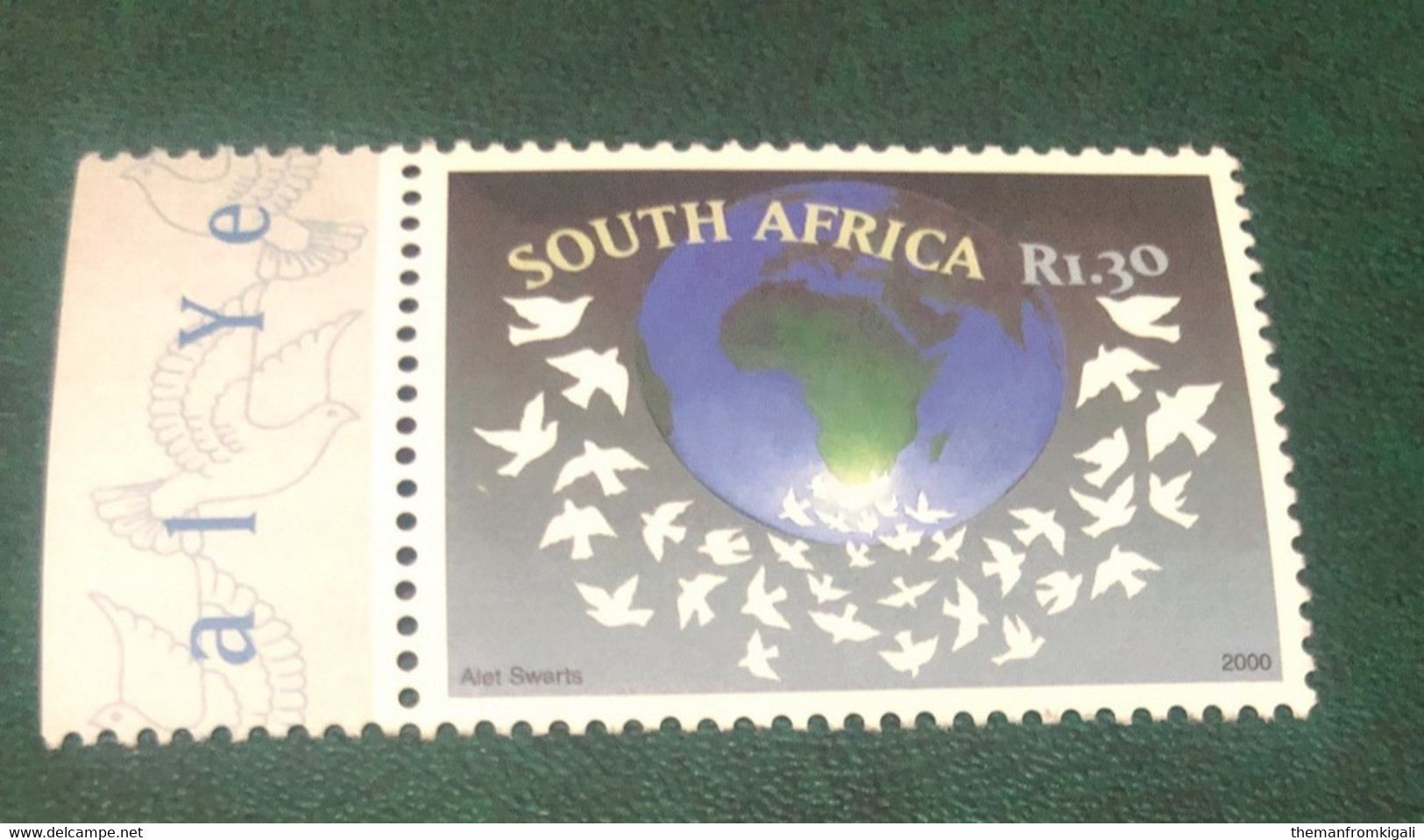 South Africa 2000 - United Nations International Year Of Peace - Unused Stamps