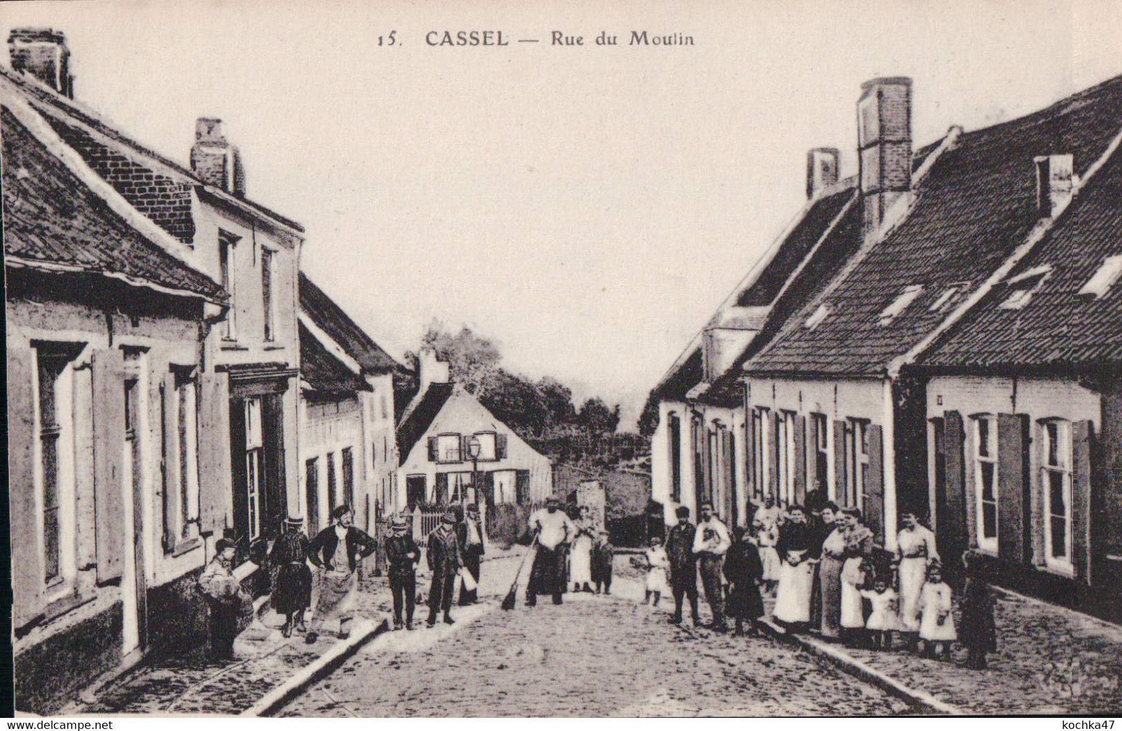 Cassel (59) Rue Du Moulin CPA  Non Circulée - Cassel