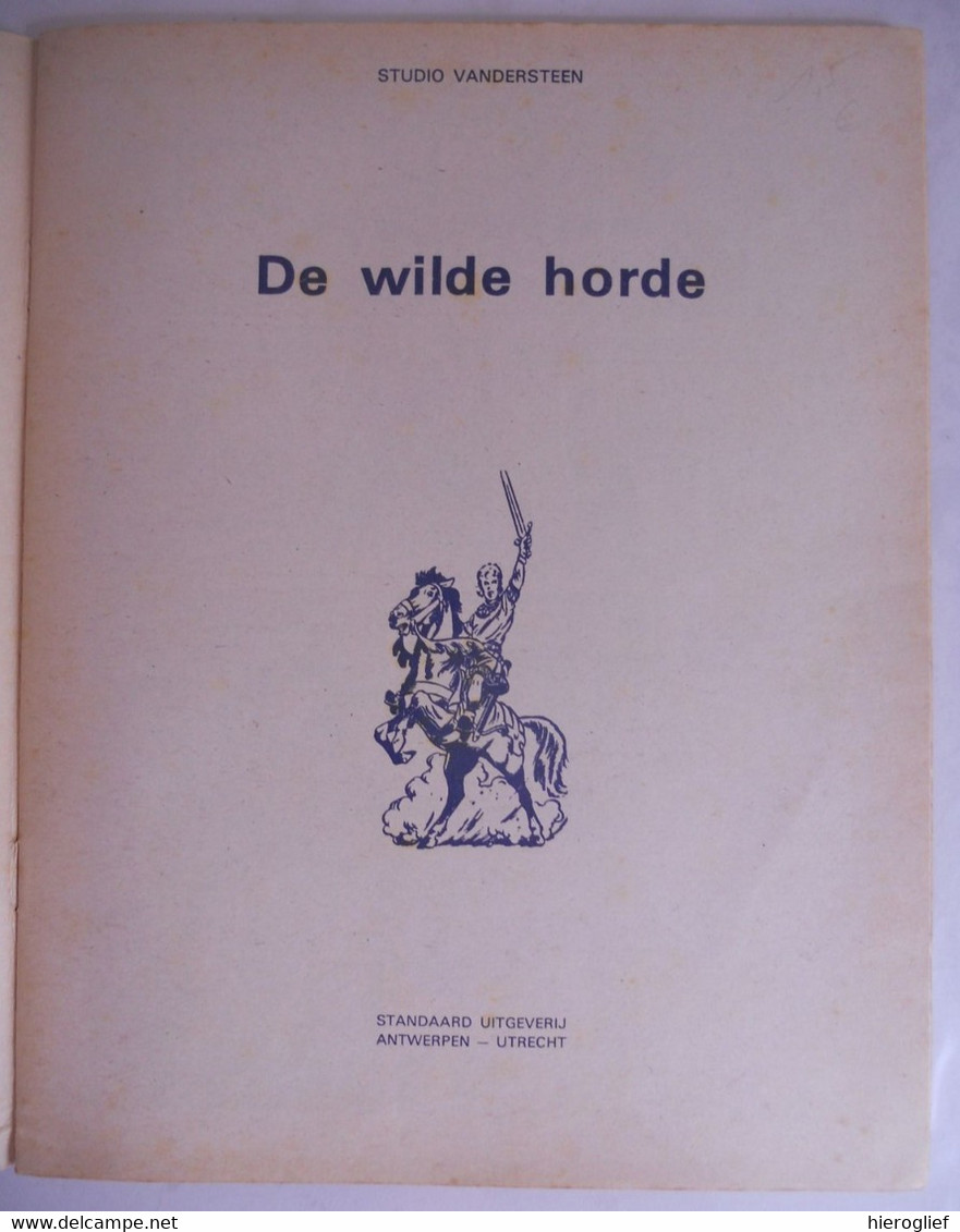 De Rode Ridder 21 - DE WILDE HORDE - W. Vandersteen - 1975 - Standaarduitgeverij - Rode Ridder, De