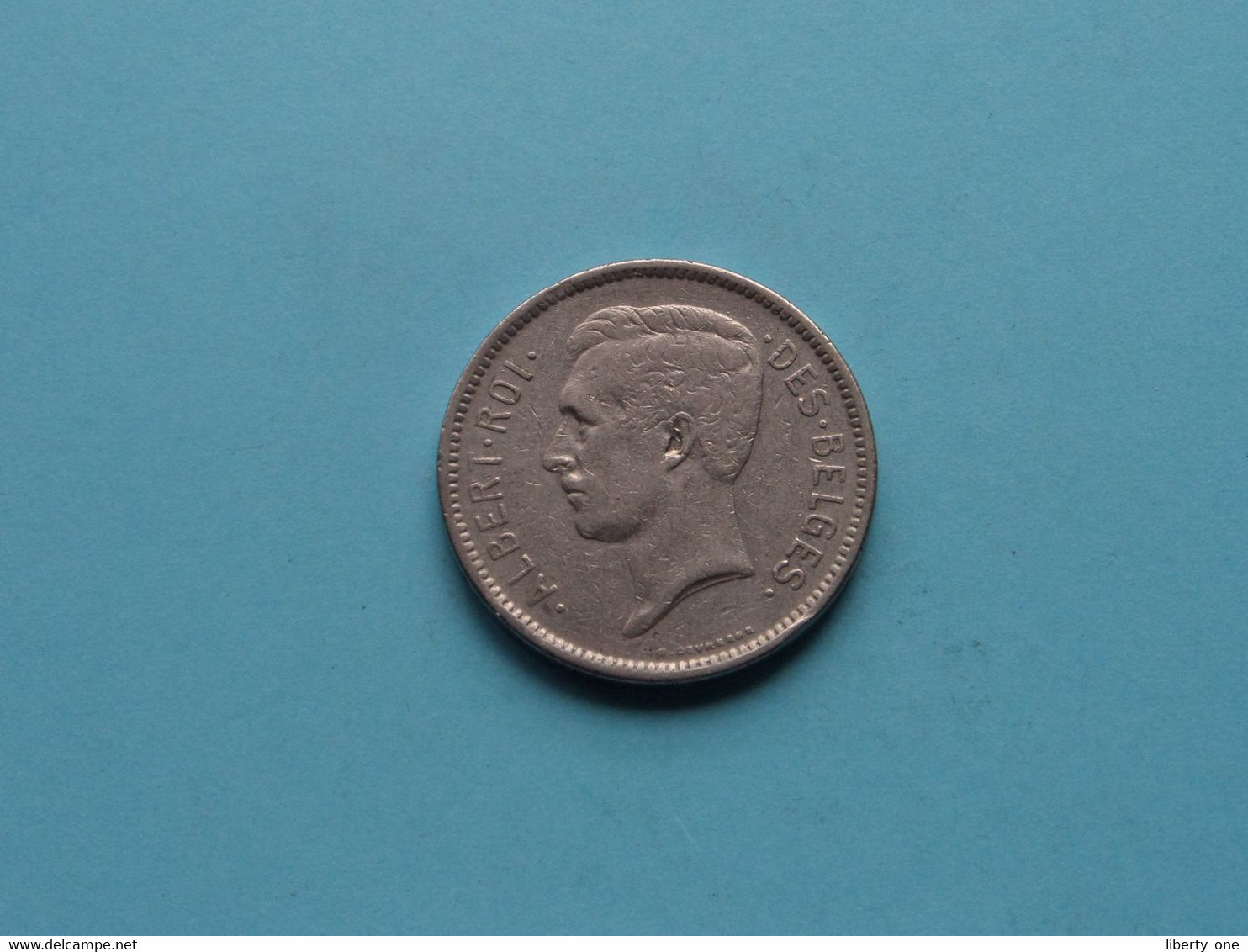 1931 FR - 5 Franc / KM 97.1 > ( Uncleaned Coin / For Grade, Please See Photo ) ! - 5 Francs & 1 Belga