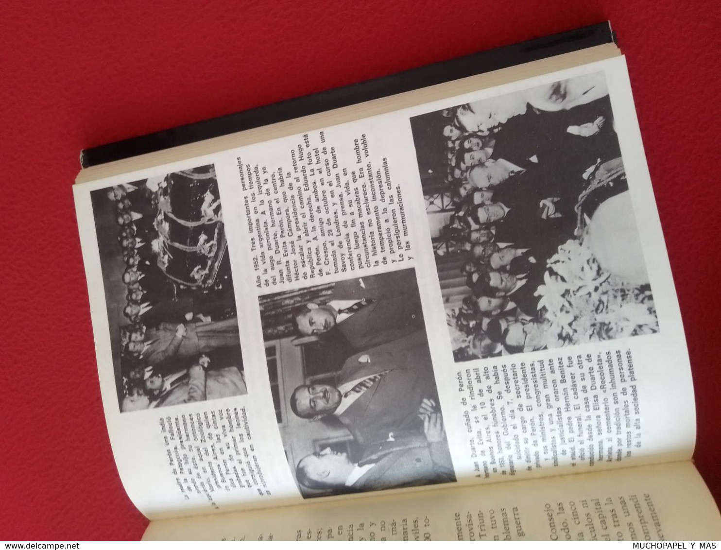 ANTIGUO LIBRO YO, JUAN DOMINGO PERÓN, RELATO AUTOBIOGRÁFICO, EDITORIAL PLANETA 1976 ESPEJO DEL MUNDO..VER FOTOS.........