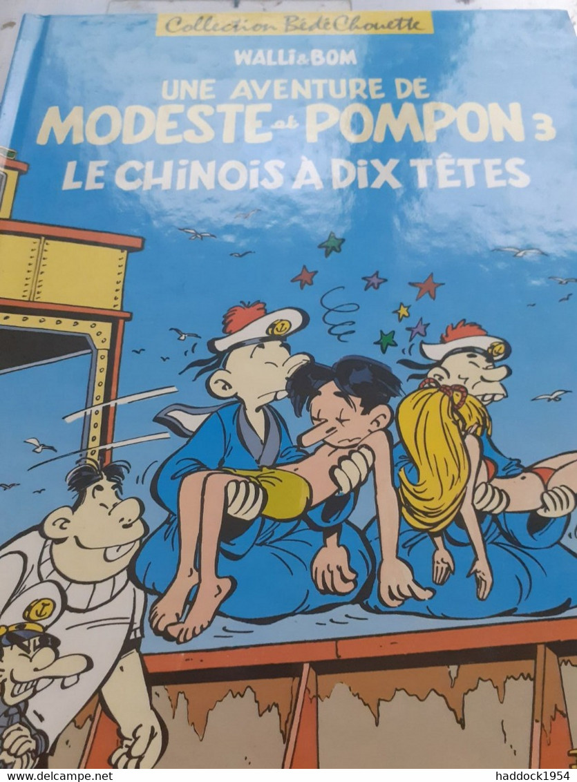 Le Chinois à Dix Têtes MODESTE Et POMPON WALLI Et BOM Le Lombard 1987 - Modeste Et Pompon