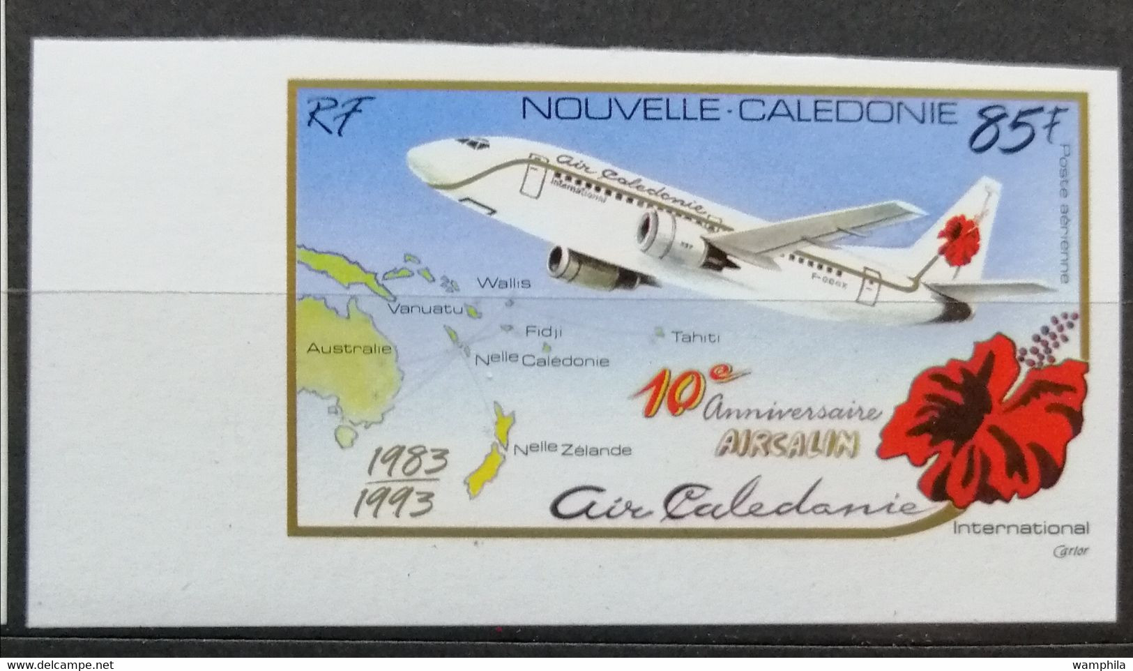 Nouvelle-Calédonie NON DENTELE N°314**.. Cote 10€ - Imperforates, Proofs & Errors