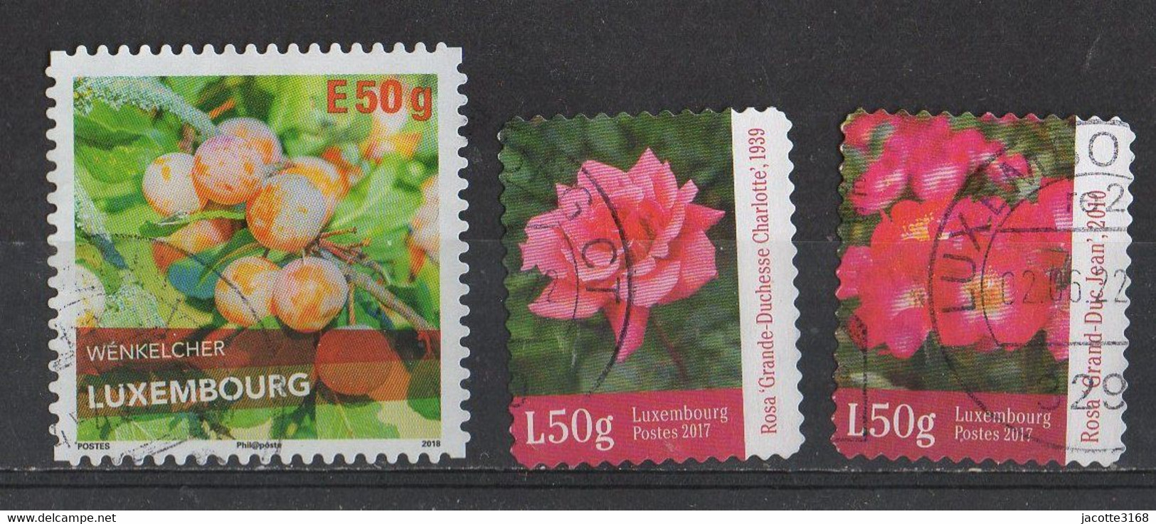 Luxembourg  2018  2188-2145-2144 - Used Stamps