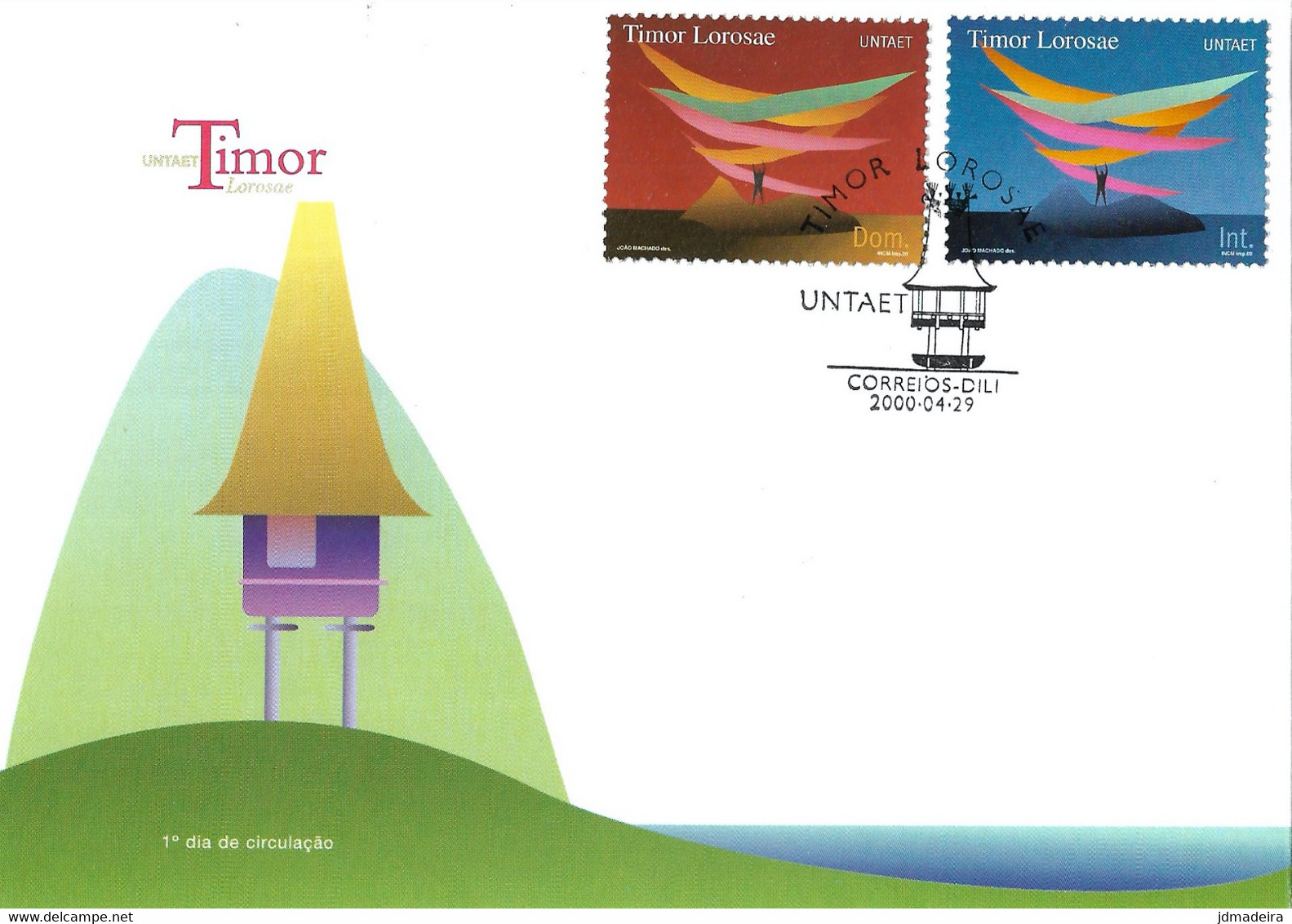 Timor FDC UNTAET 2000 - Osttimor