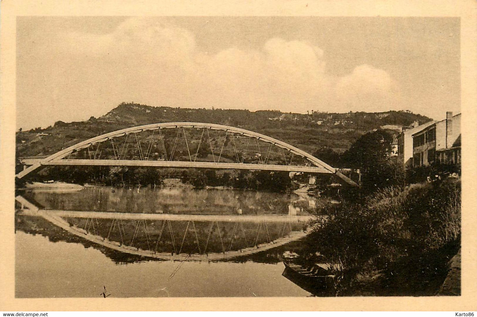 Castelmoron * Le Pont Et Le Côteau - Castelmoron