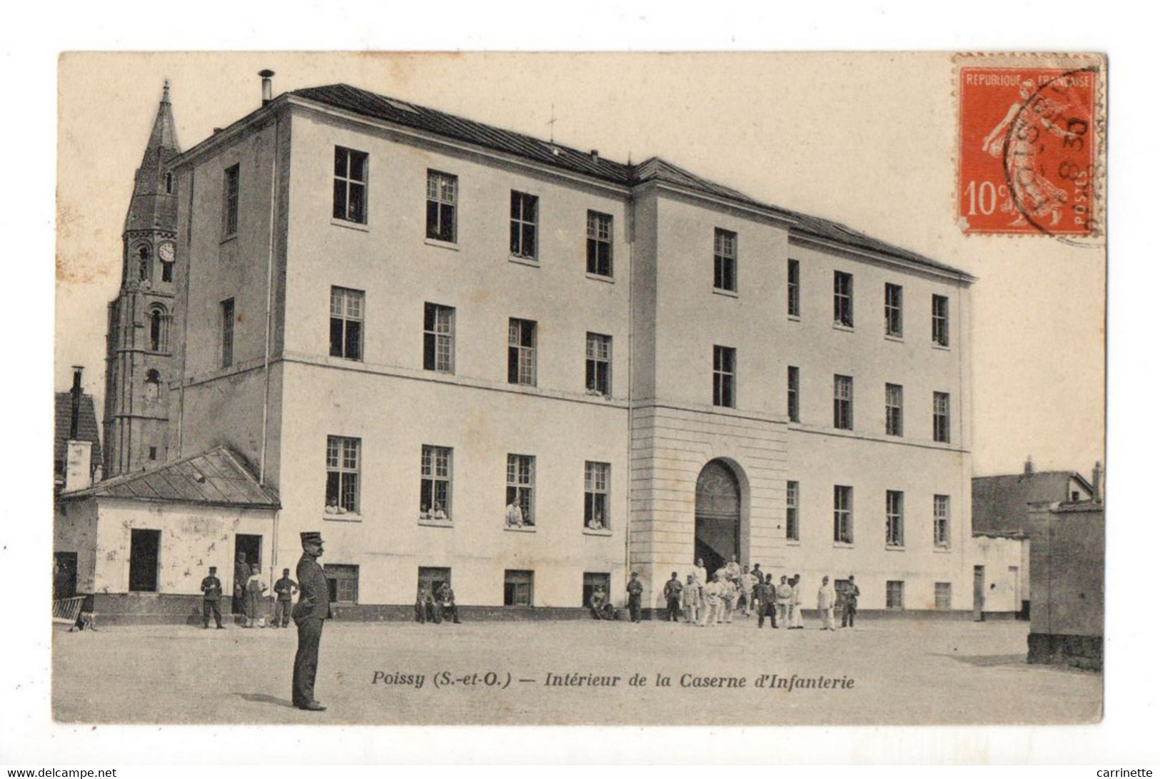 POISSY - 78 - Yvelines - Intérieur De La Caserne D'Infanterie - Poissy