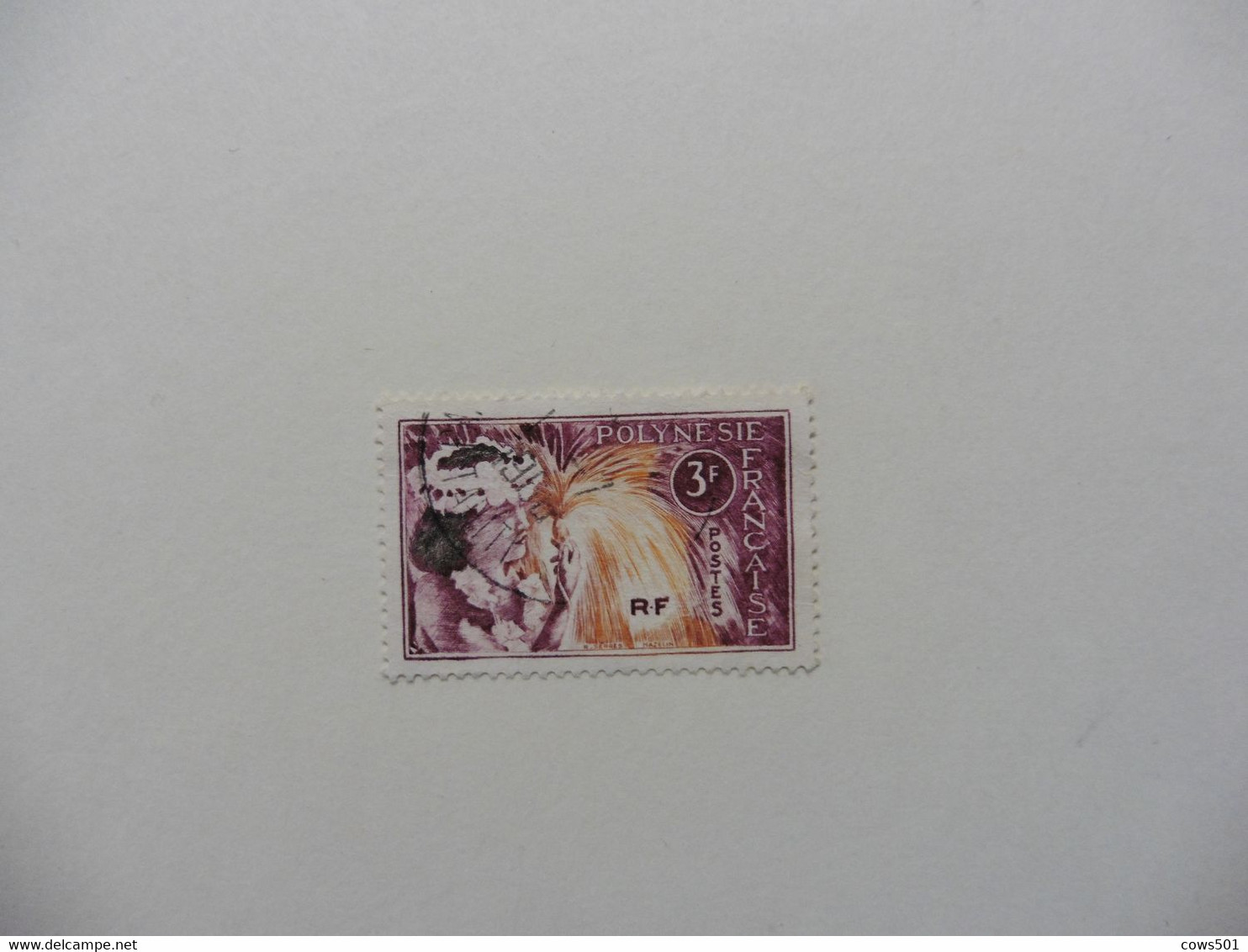 Océanie > Polynésie Française >  :timbre N° 28  Oblitéré - Usati