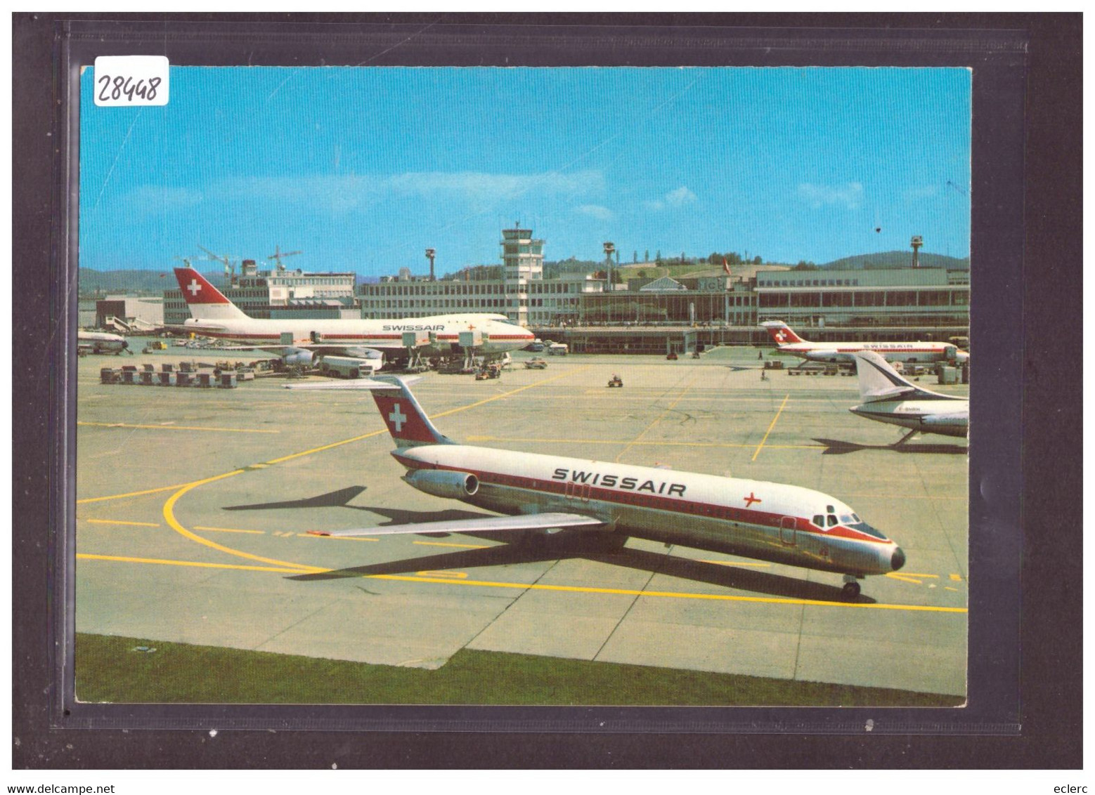 FORMAT 10x15cm - FLUGHAFEN ZÜRICH KLOTEN - AVION - AVIATION SUISSE - TB - Kloten