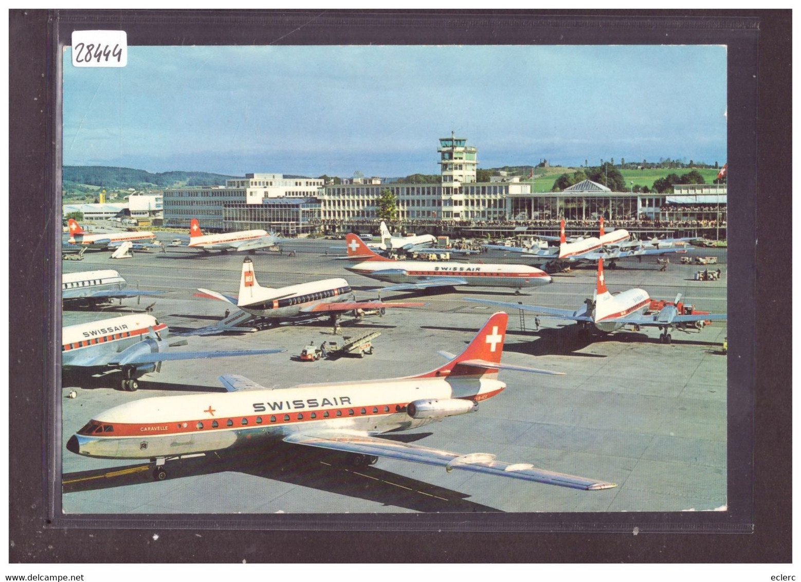 FORMAT 10x15cm - FLUGHAFEN ZÜRICH KLOTEN - AVION - AVIATION SUISSE - TB - Kloten