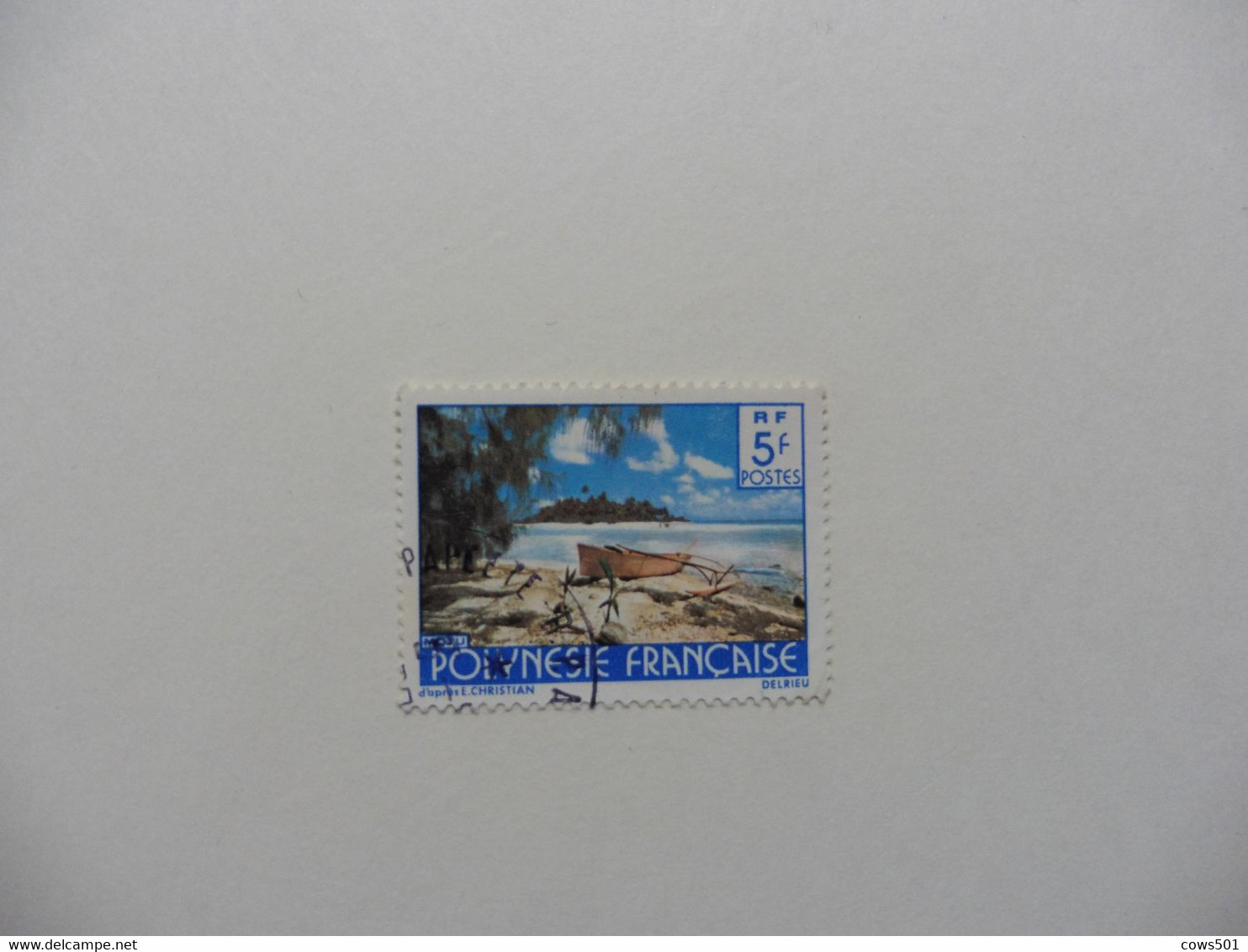 Océanie > Polynésie Française >  :timbre N° 136  Oblitéré - Oblitérés