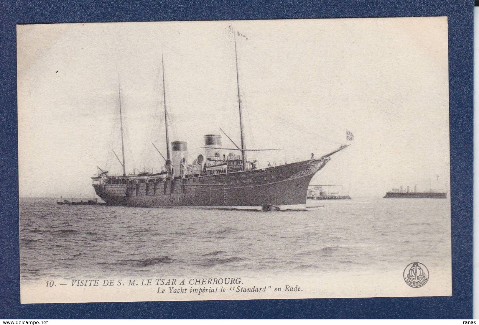 CPA [50] Manche > Cherbourg Visite Du Tsar De Russie Russia Non Circulé - Cherbourg