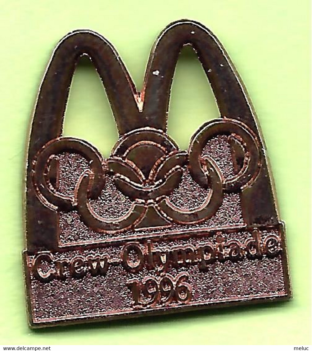 Pin's Mac Do McDonald's Crew - Olympiade 1996 (JO Jeux Olympiques)  - 7FF25 - McDonald's