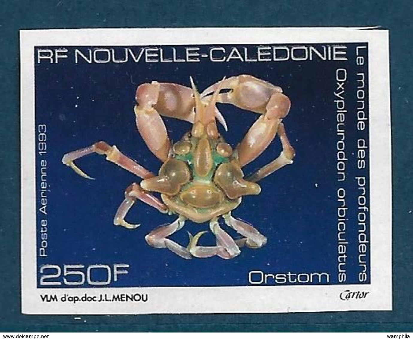 Nouvelle-Calédonie NON DENTELE  N°316**. . Cote 15€ - Ongetande, Proeven & Plaatfouten