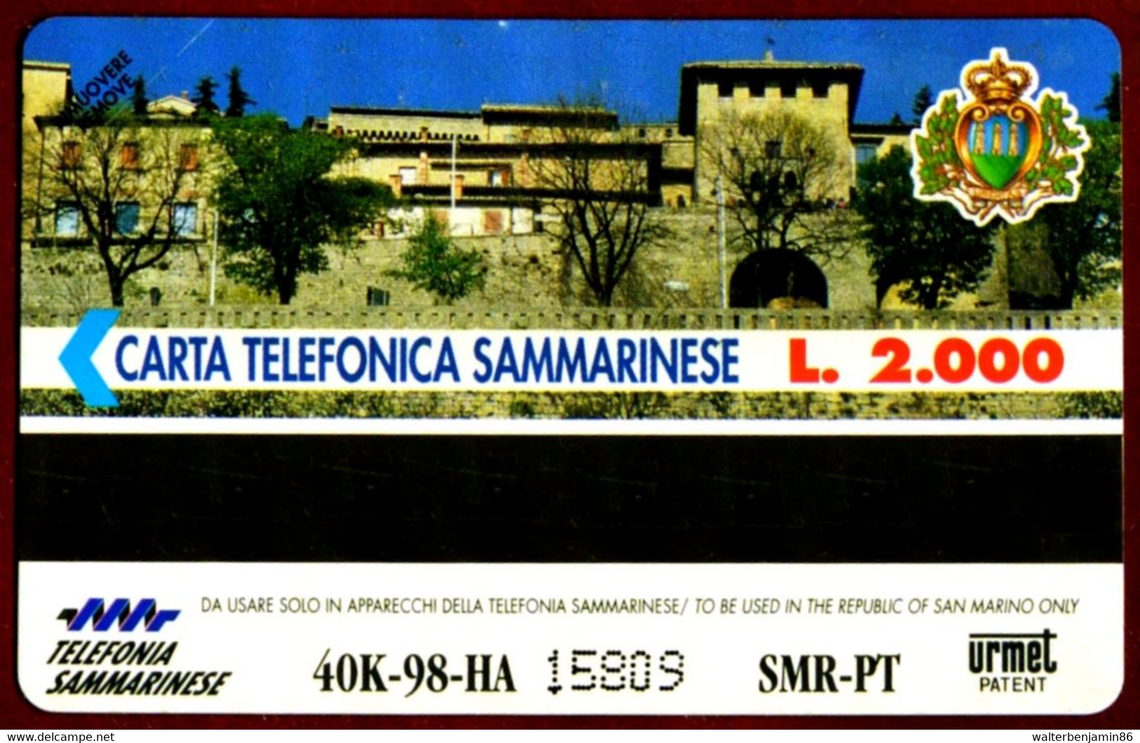 G SM 25 C&C 7025 SCHEDA TELEFONICA NUOVA MAGNETIZZATA SAN MARINO GEMELLI - San Marino