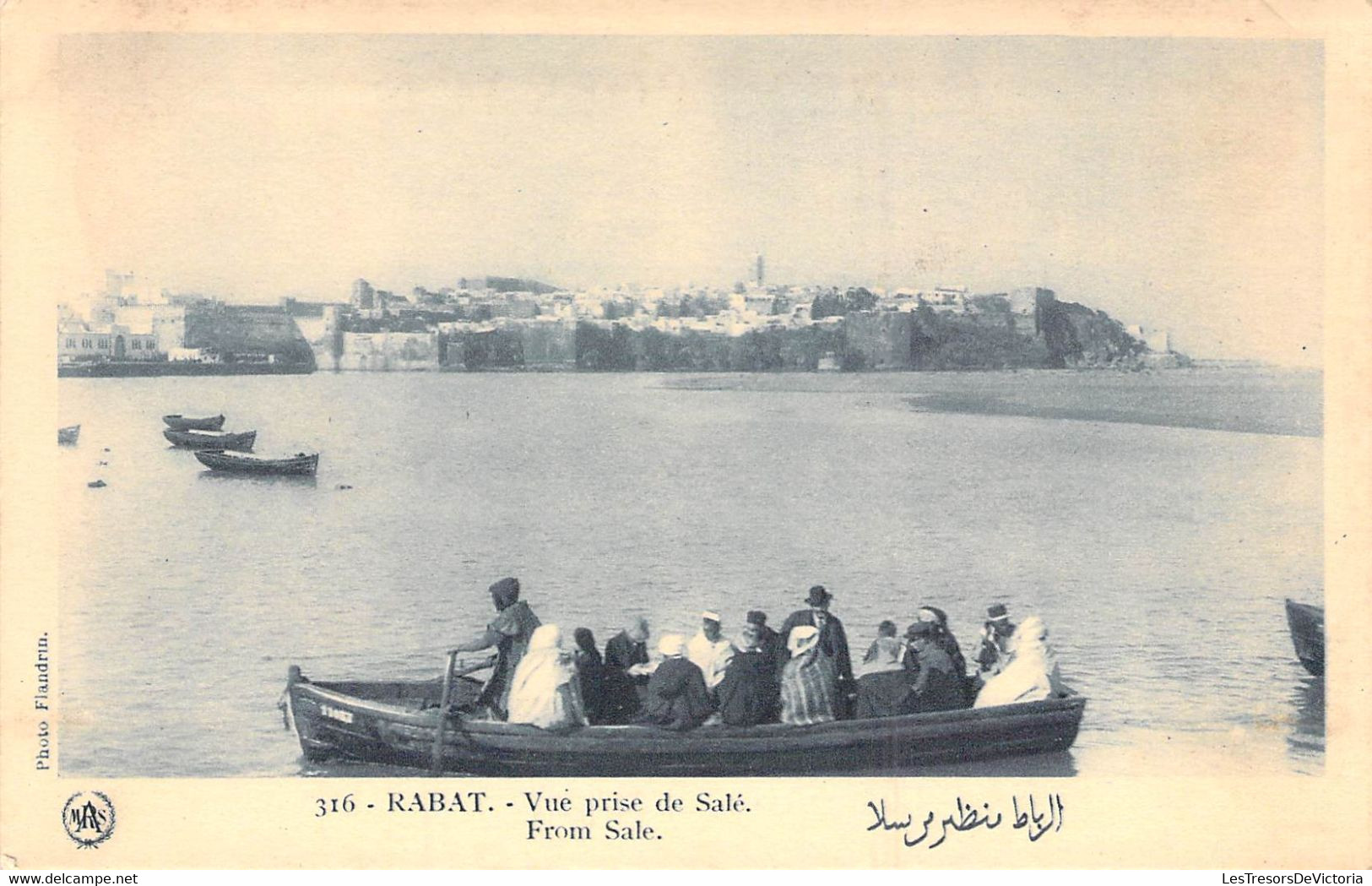 CPA Rabat - Vue Prise De Salé - Bateau - Rabat