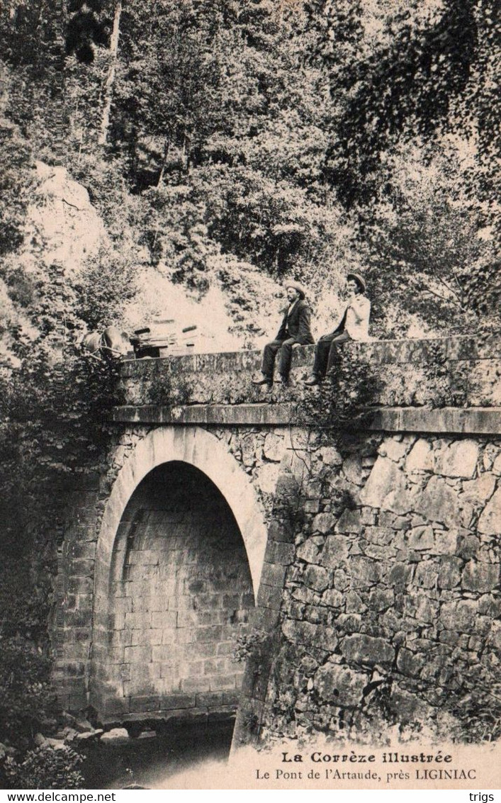 Liginiac - Le Pont De L'Artaude - Ussel