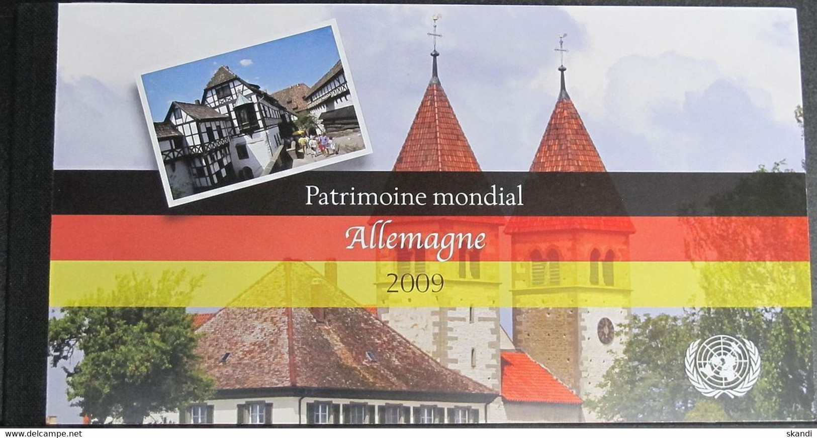 UNO GENF 2009 Mi-Nr. MH 14 Markenheft/booklet EST Used - Postzegelboekjes