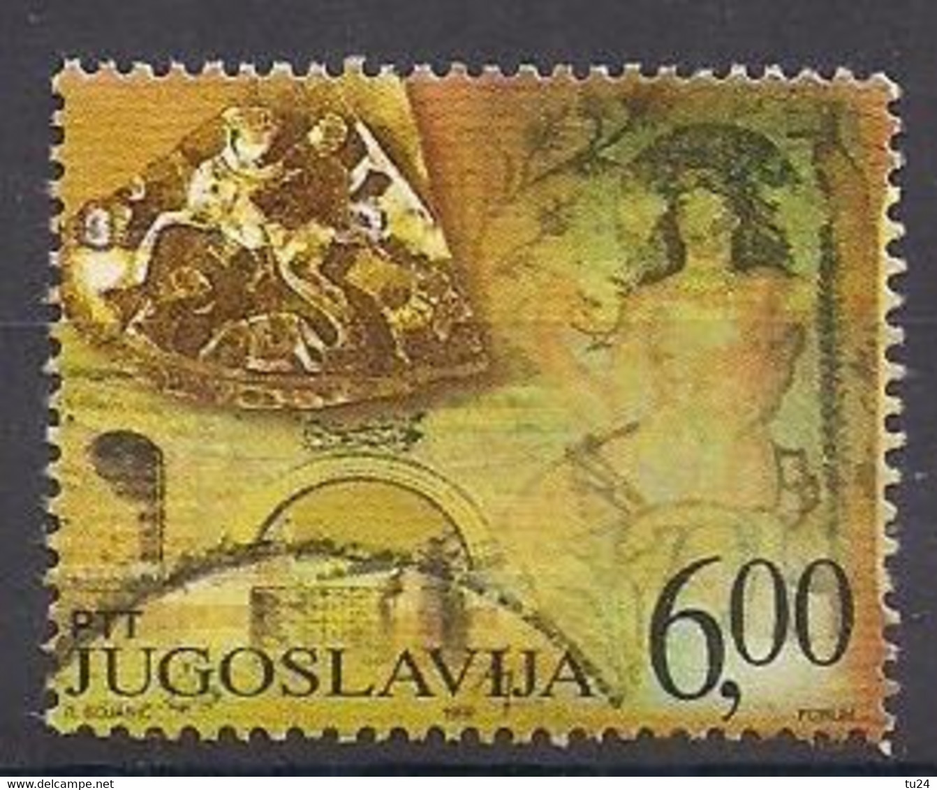 Jugoslawien (1999)  Mi.Nr.  2940  Gest. / Used  (1cg15) - Oblitérés
