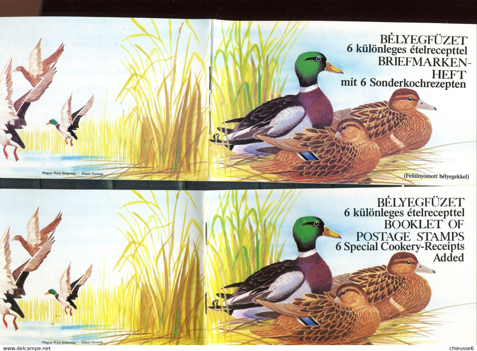 Hongrie ** - 2 Carnets  Canards Sauvages -  N° 3173 - 3174 - - Postzegelboekjes