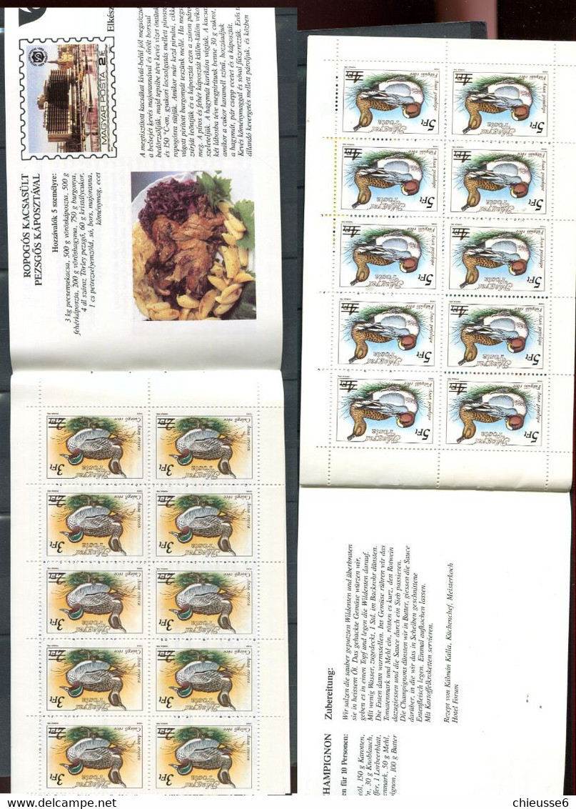 Hongrie ** - 2 Carnets  Canards Sauvages -  N° 3173 - 3174 - - Postzegelboekjes