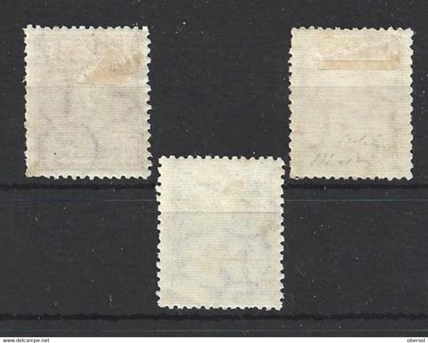 Argentina 1924  San Martin Lined - Striped Paper Cat USD 105 MH - Ungebraucht