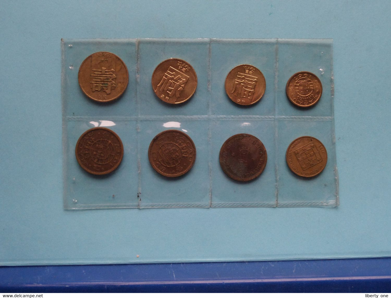 Lot Of 8 Coins ( For Detail See Scans ) MACAU ( Uncleaned Coin / For Grade, Please See Photo ) ! - Macao