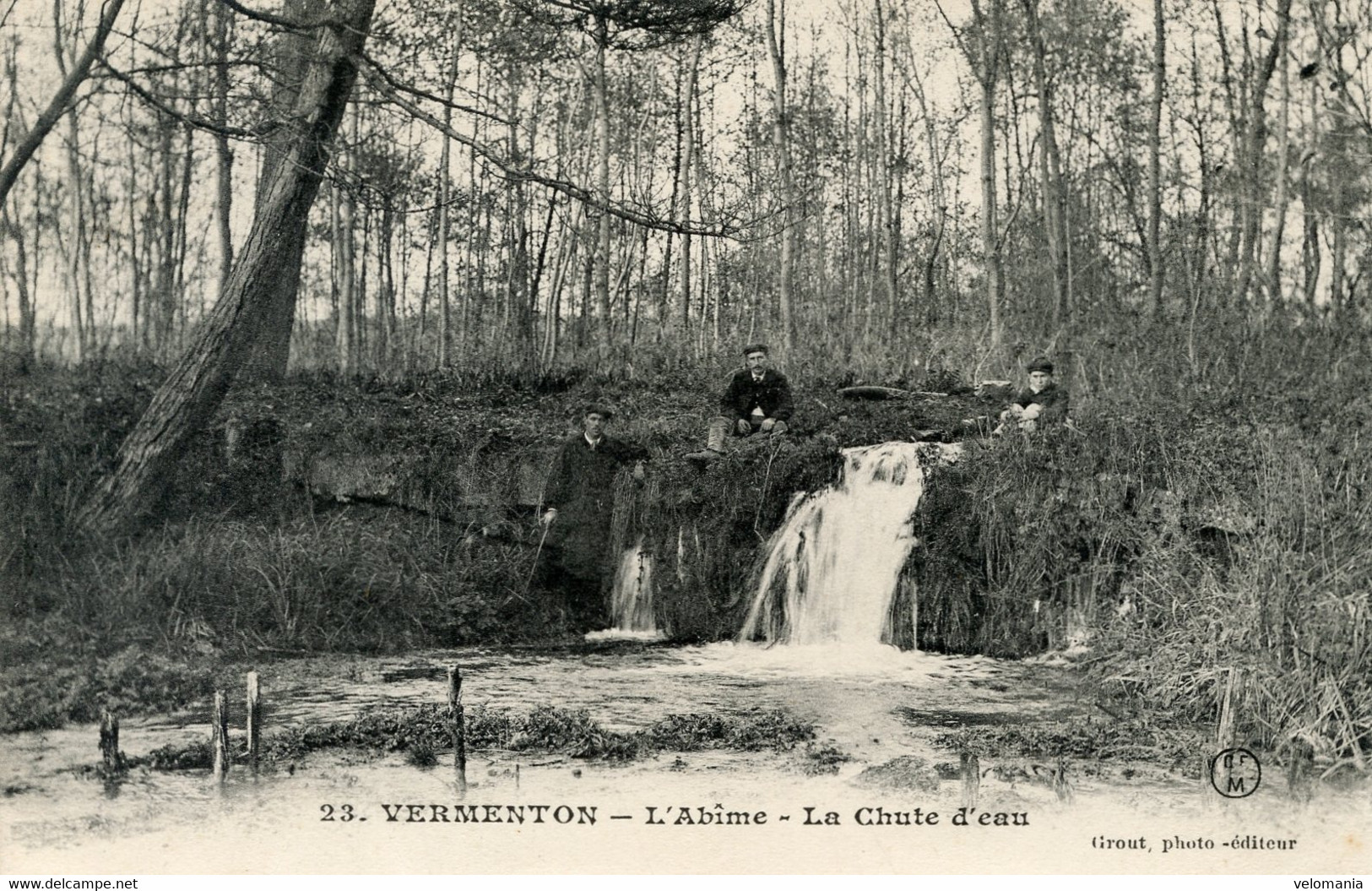 12774 Cpa 89 Vermenton - L' Abîme - La Chute D'eau - Vermenton