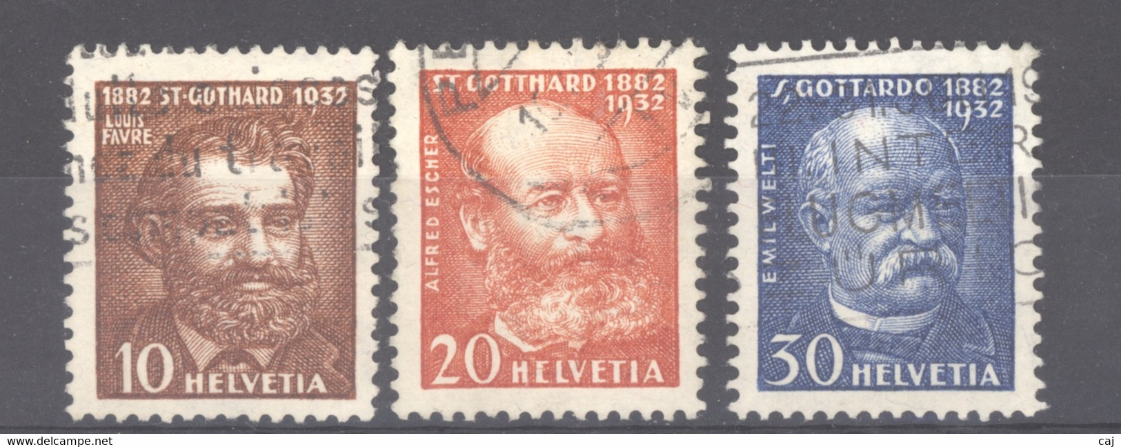 0ch  0751 -  Suisse  :  Mi  259-61  (o) - Used Stamps