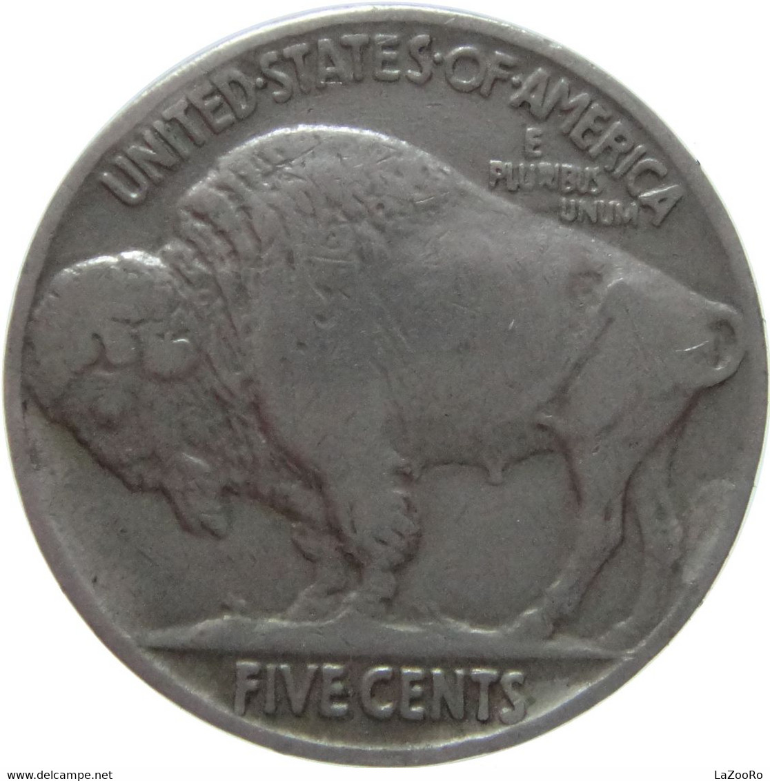 LaZooRo: United States 5 Cents 1936 XF - 1913-1938: Buffalo