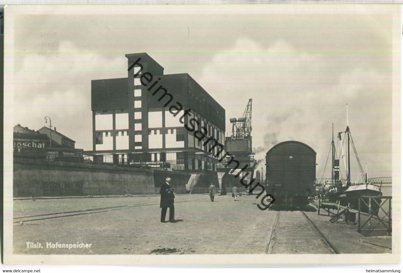 Sowetsk - Tilsit - Hafenspeicher - Foto-AK 30er Jahre - Verlag Otto Von Mauderode Tilsit - Ostpreussen