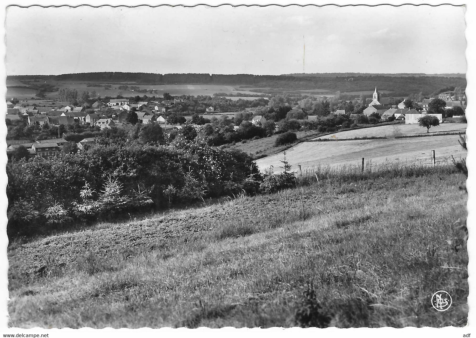 CPSM CHANLY SUR LESSE, PANORAMA, WELLIN, PROVINCE DELUXEMBOURG, BELGIQUE - Wellin