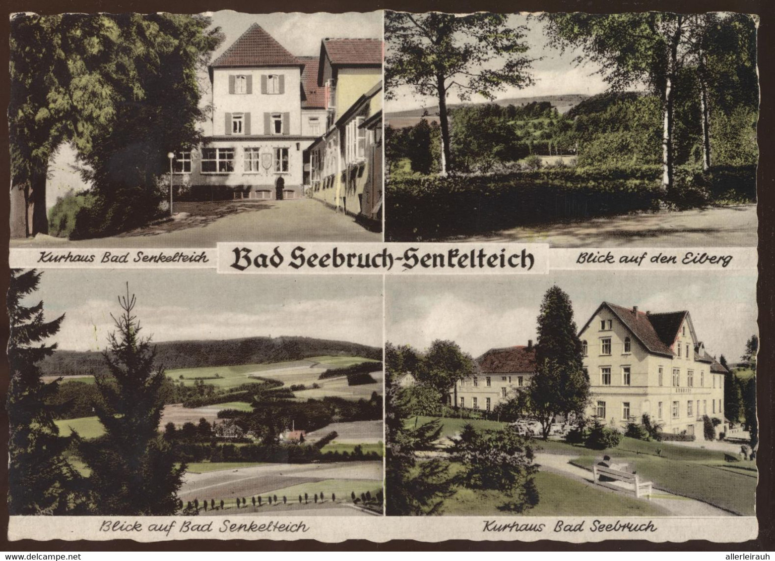 Bad Seebruch - Senkelteich - 1959 Gelaufen - Sonderstempel Vlotho - Vlotho