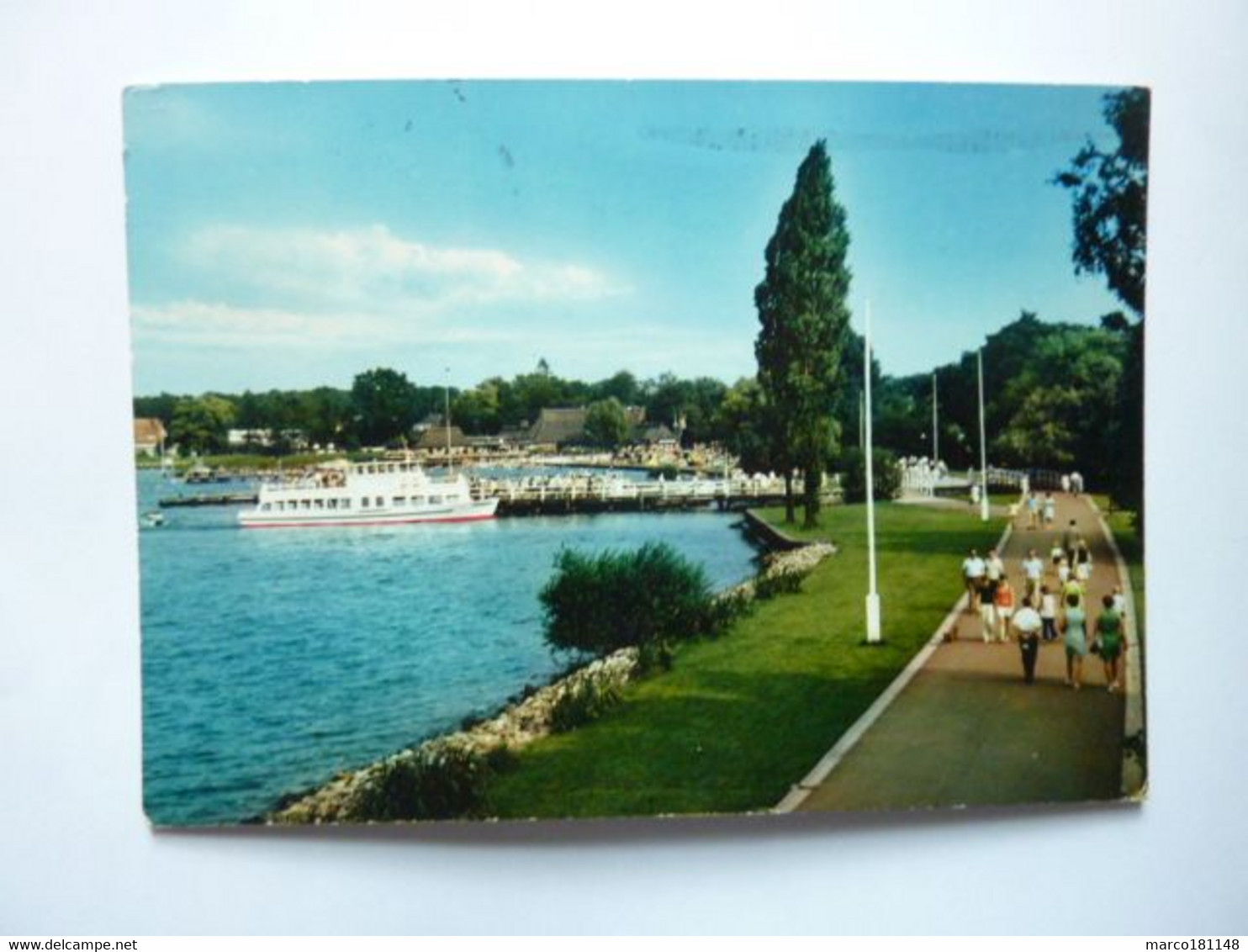 BAD ZWISCHENAHN - Moor. Und Heilbad Am Zwischenahner Meer - Kurpromenade Mit Bootsanleger - Bad Zwischenahn