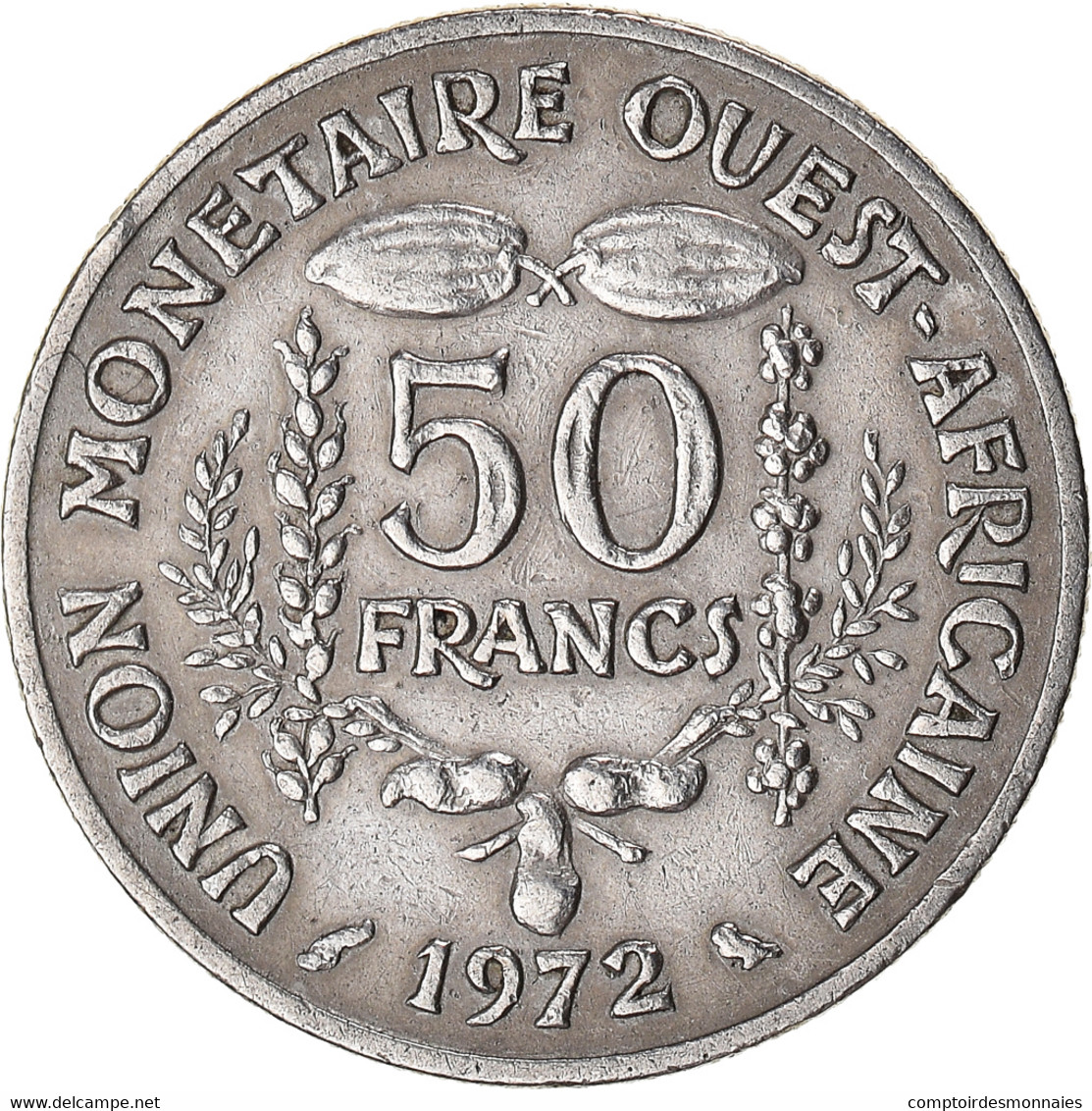 Monnaie, Communauté économique Des États De L'Afrique De L'Ouest, 50 Francs - Côte-d'Ivoire