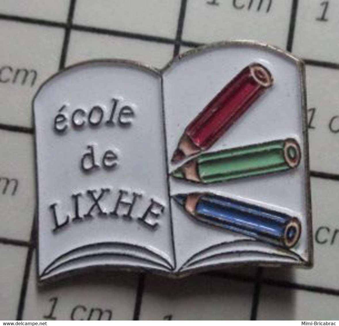 1316c Pin's Pins / Beau Et Rare / THEME : ADMINISTRATIONS / Prépa De Polytechnique ? ECOLE DE LIXHE Ville Belge De Visé - Administrations