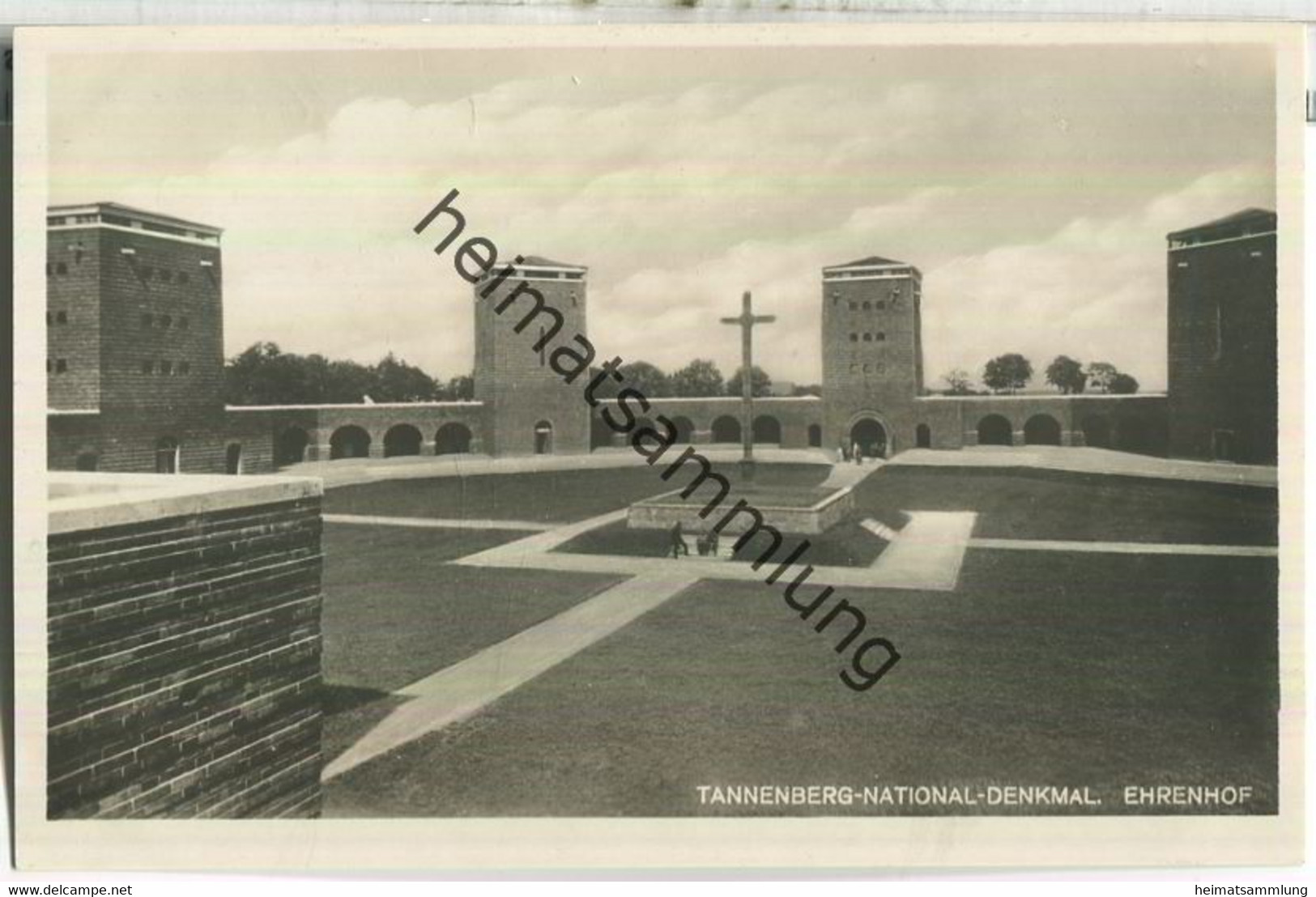 Tannenberg - Ehrenhof - Foto-AK 30er Jahre - Verlag Verwaltung Des Tannenberg-Nationaldenkmals - Ostpreussen