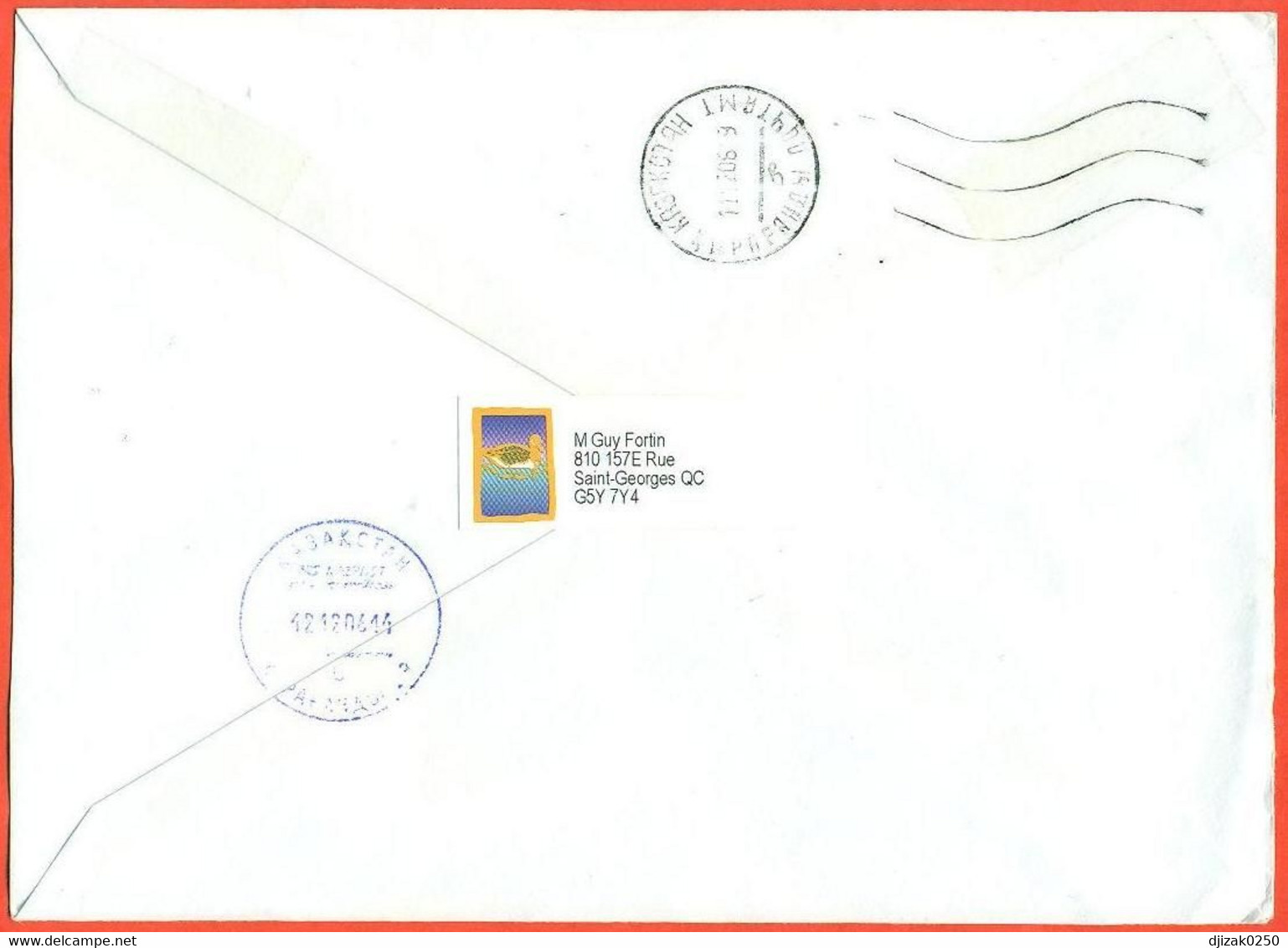 Canada 2006. The Envelope  Passed Through The Mail. Airmail. - Storia Postale