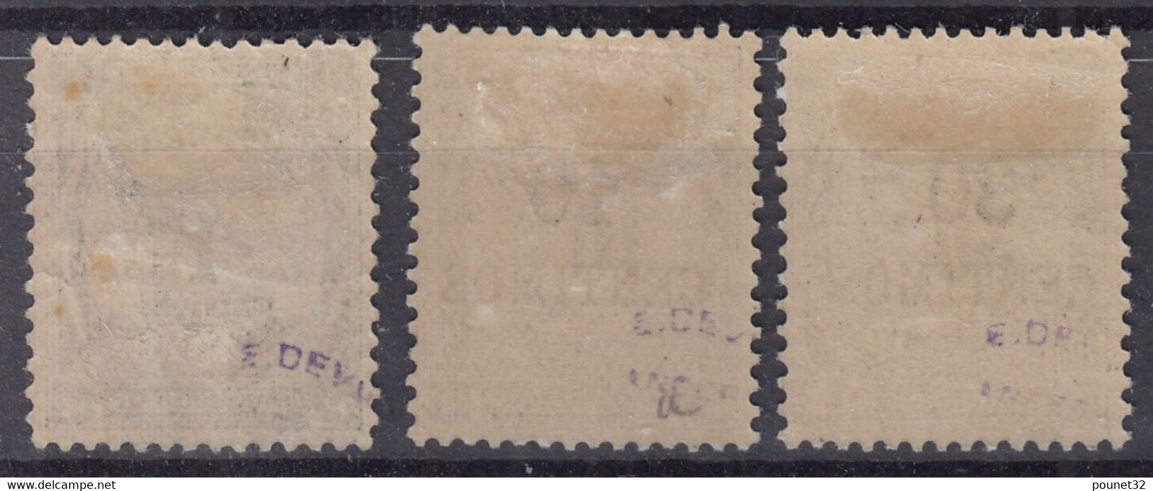 MAROC : TAXE VALEURS IMPAYEES N° 6/8 NEUFS * GOMME AVEC CHARNIERE - COTE 111 € - Timbres-taxe