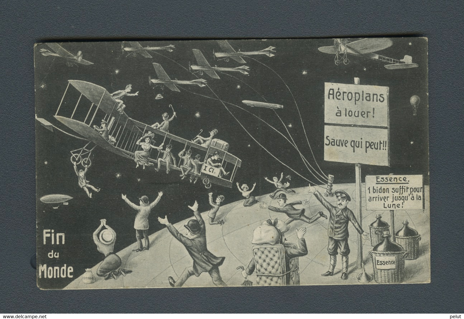 Cp 19 Mai 1910 "fin Du Monde " Comète - Astronomie