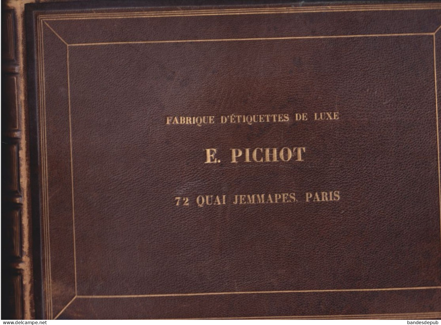 RARE Voire Unique Exemplaire ETIQUETTE Luxe Parfum Parfumerie Roure Bertrand Grasse Médailles Exposition  Pichot Editeur - Etiquetas