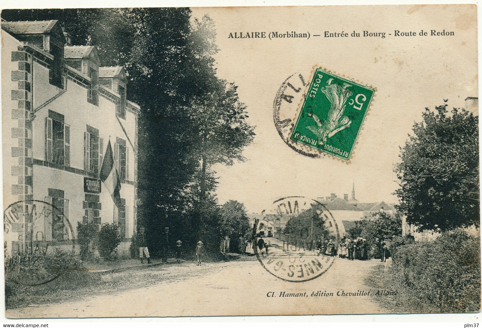 ALLAIRE - Entrée Du Bourg, Gendarmerie - Allaire