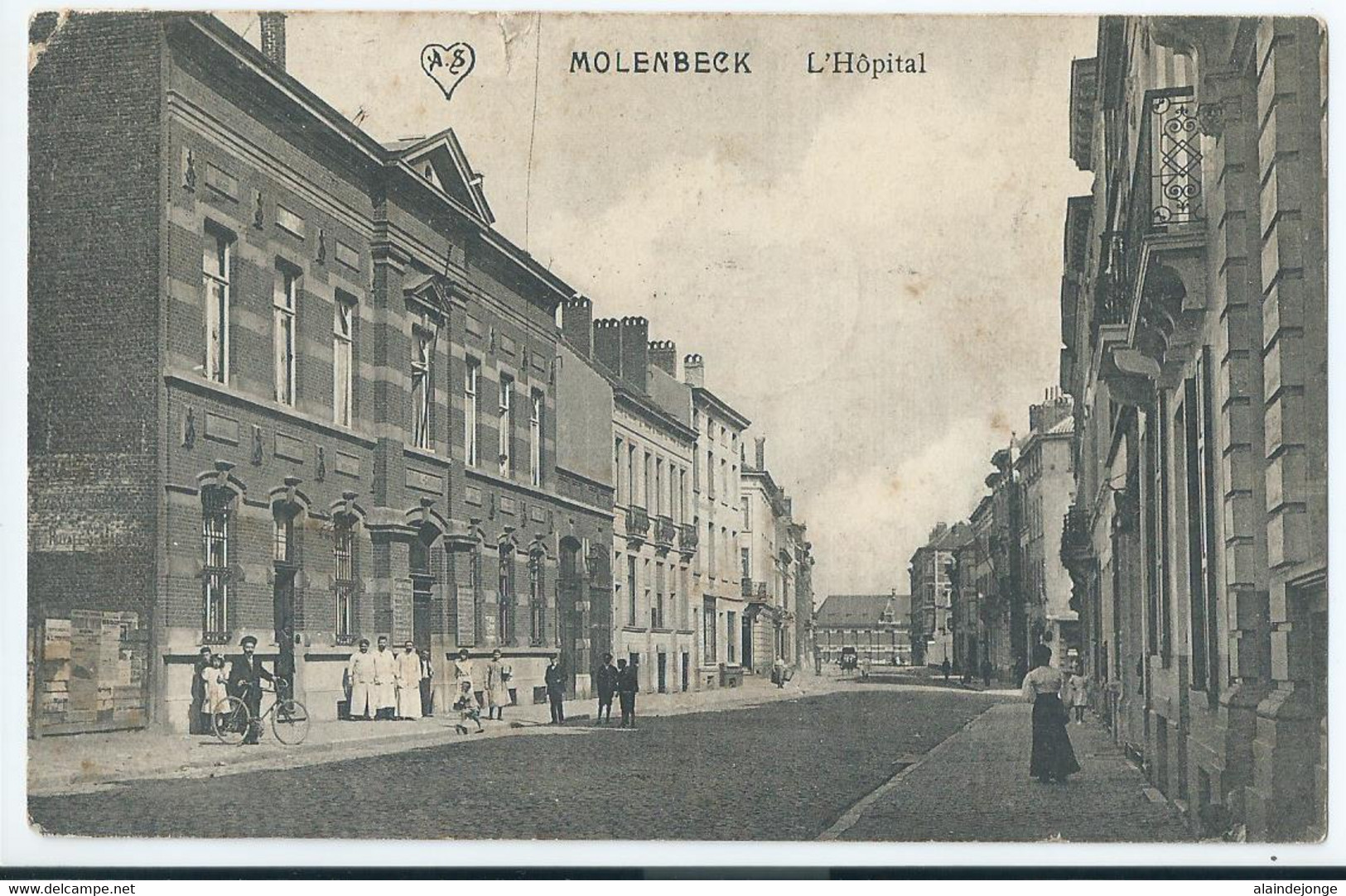 Molenbeek - Molenbeck - L'Hôpital - 1912 - Molenbeek-St-Jean - St-Jans-Molenbeek