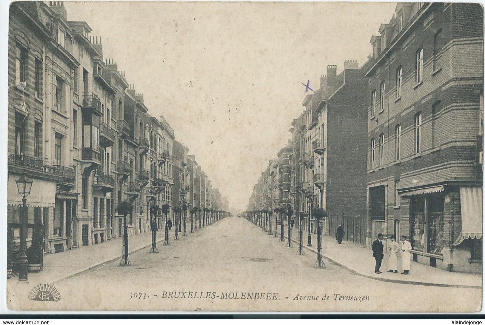 Molenbeek - Avenue De Terneuzen - 1914 - St-Jans-Molenbeek - Molenbeek-St-Jean