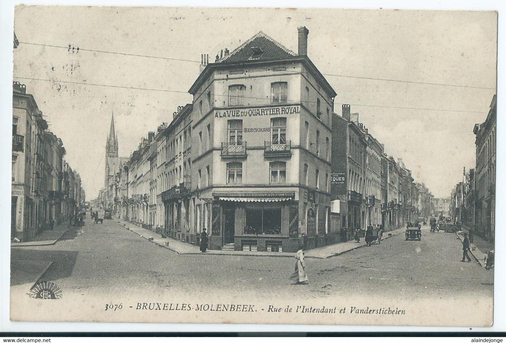 Molenbeek - Rue De L'Intendant Et Vanderstichelen - 1919 - Molenbeek-St-Jean - St-Jans-Molenbeek