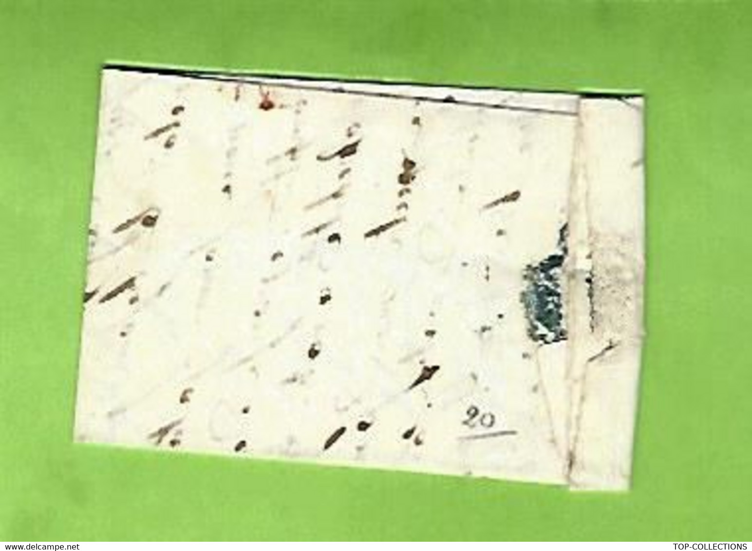 PARTIE DE LAC  1816  MARQUE POSTALE 40 BLOIS Pour Orléans  V.SCANS - 1800 – 1899