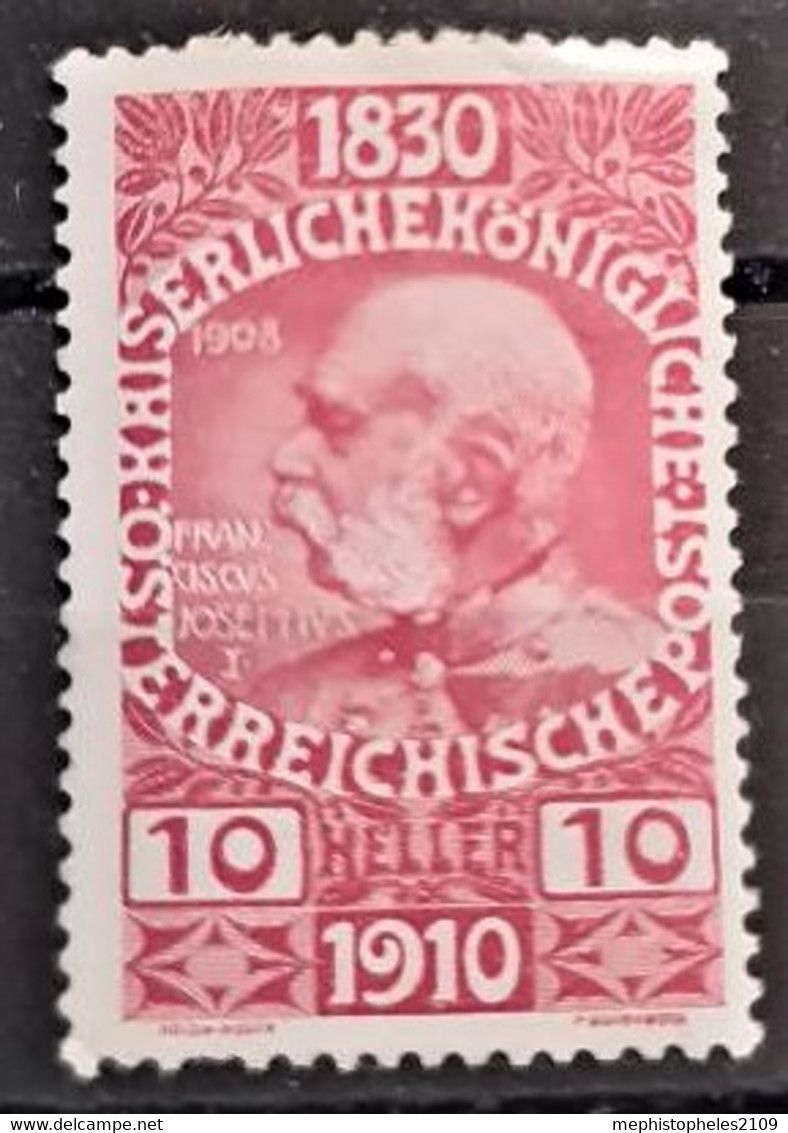 AUSTRIA 1910 - MLH - ANK 166 - 10h - Ongebruikt