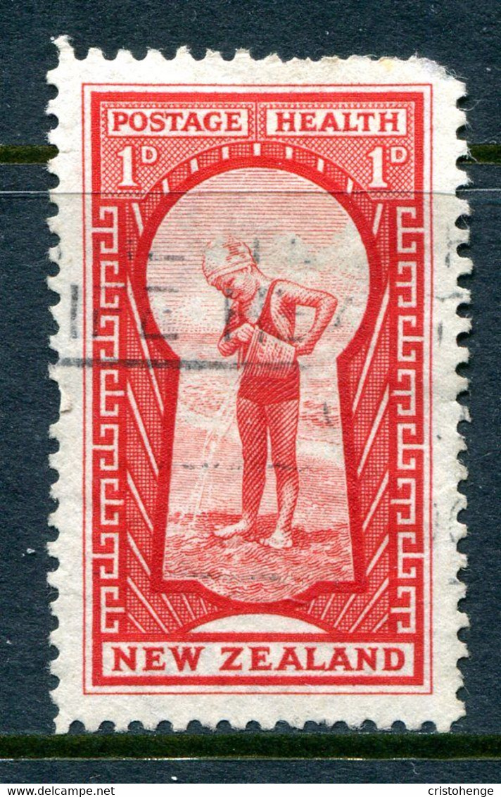 New Zealand 1935 Health - The Key To Health Used (SG 576) - Usati