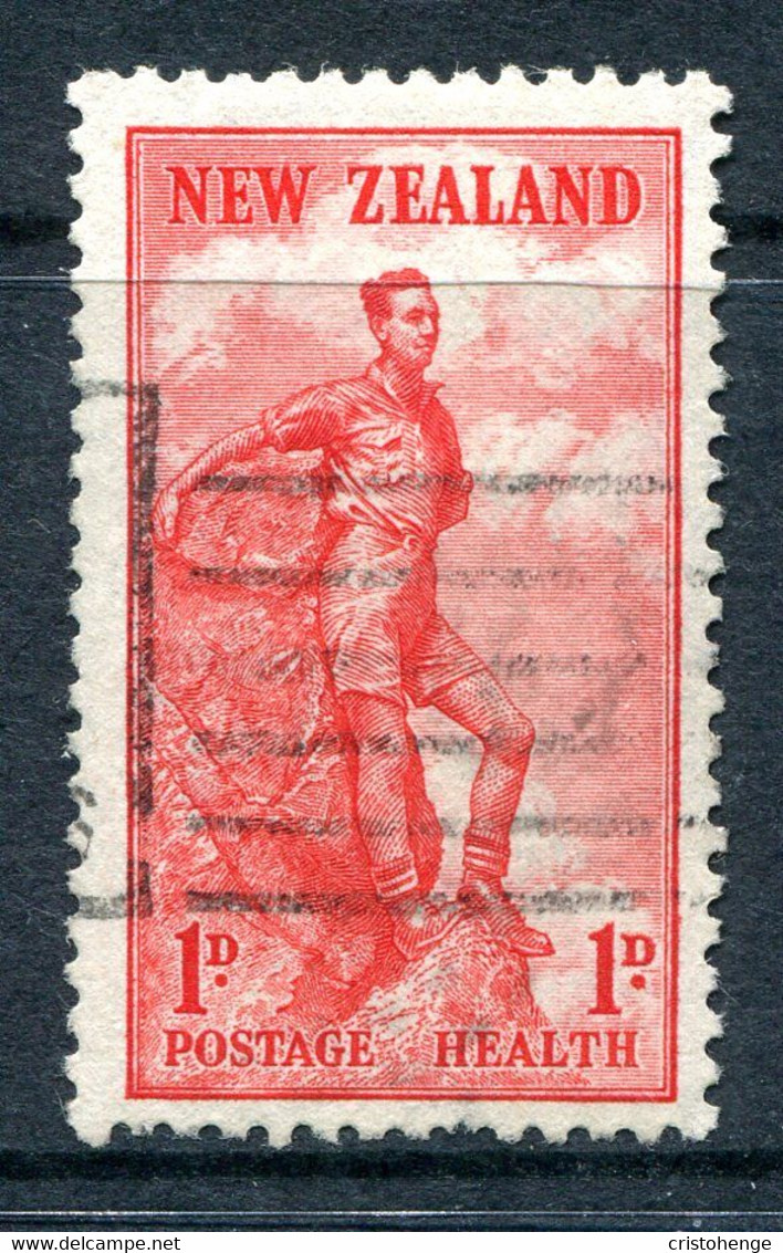 New Zealand 1937 Health - Rock Climbing Used (SG 602) - Used Stamps